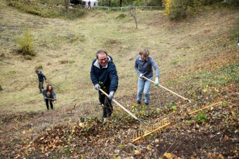 Auch der Umweltminister Oliver Krischer setzte sich für die Artenvielfalt ein.